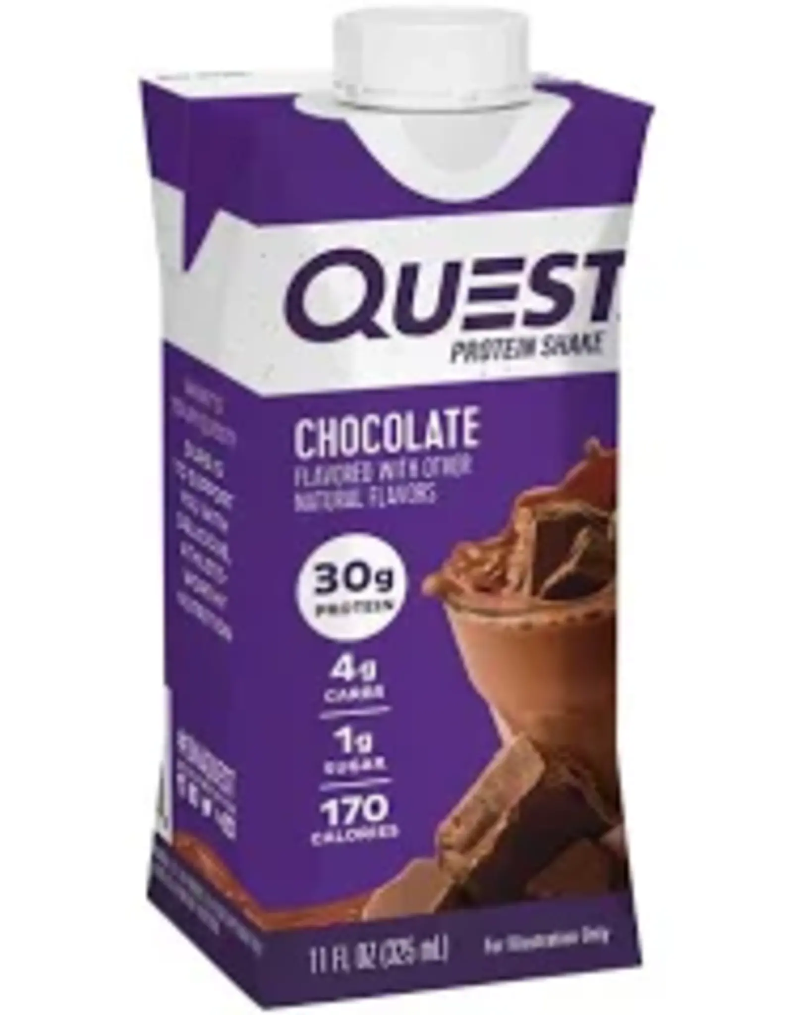 Quest Quest - Shake Protéiné, Chocolat (325ml)