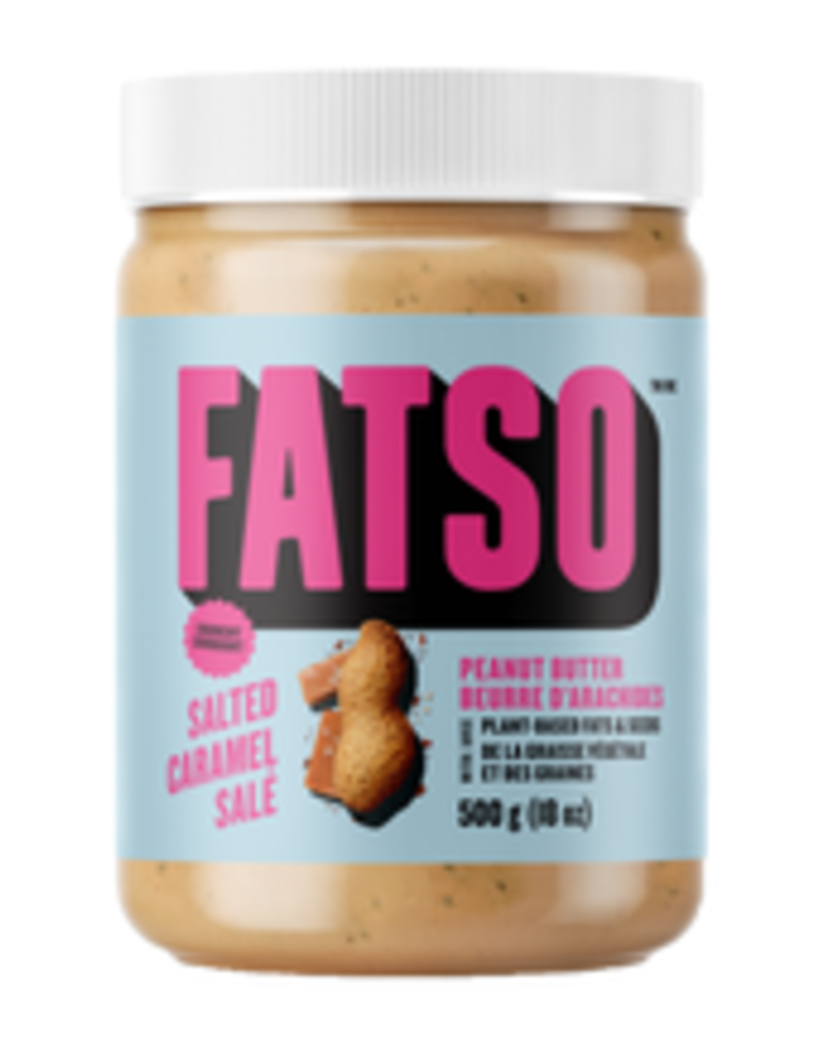 Fatso Fatso - Beurre d'Arachide, Caramel Salé Croquant (500g)