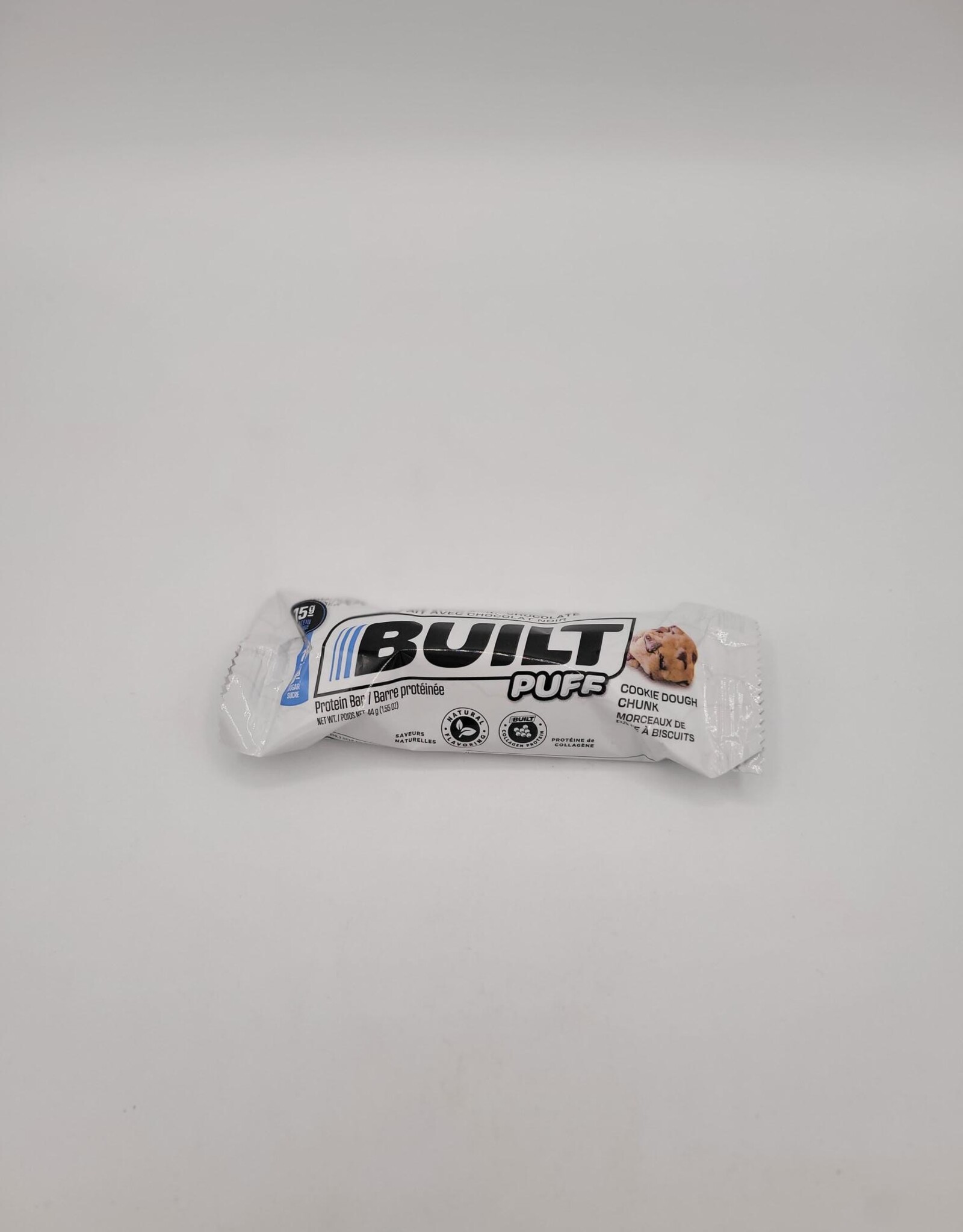 Built Built - Barre Guimauve Protéinés, Saveur de Pâte À Biscuit (41g)
