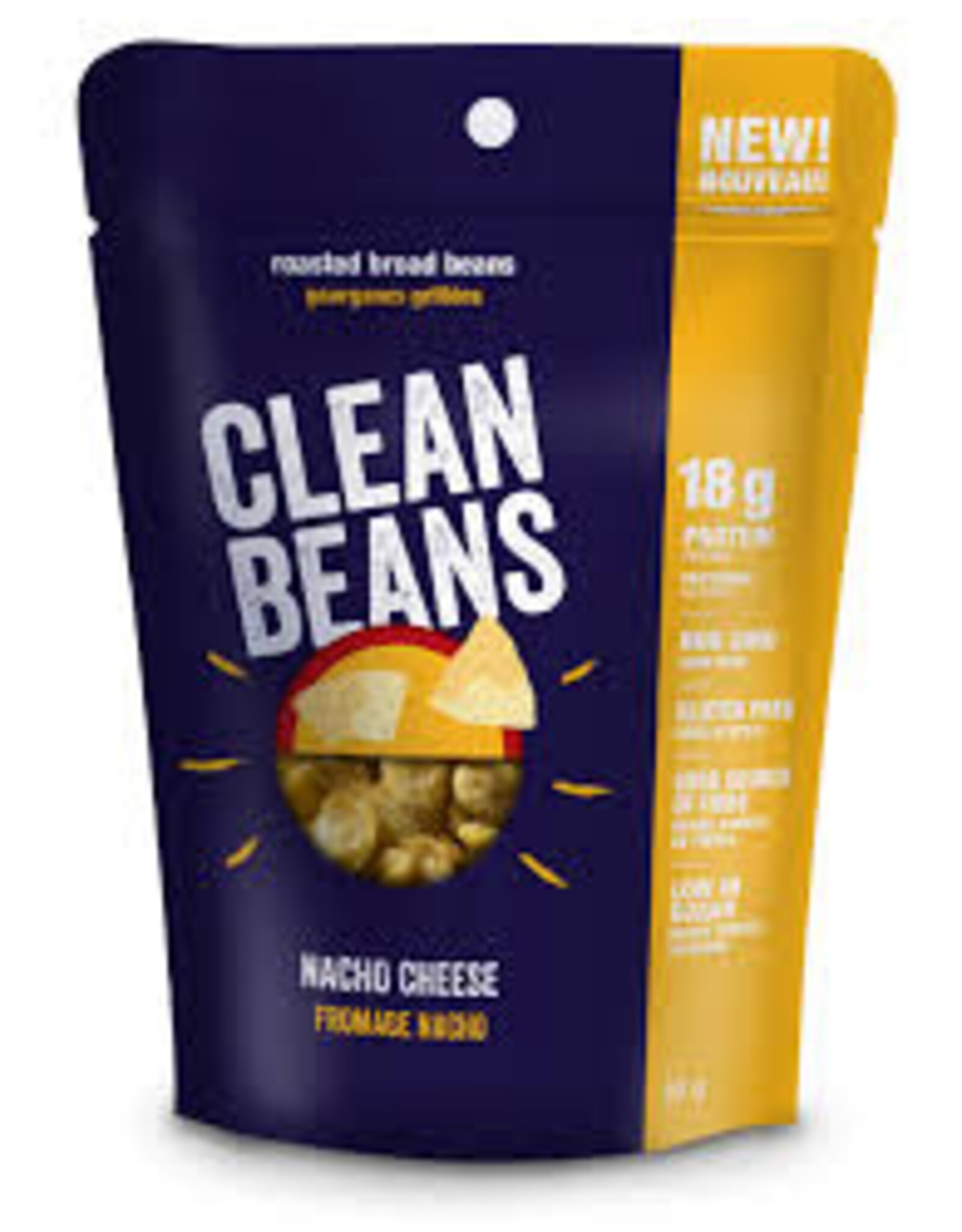 Clean Bean Clean Bean - Gourganes Clean Bean, Nacho Cheeze (85g)