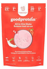 Good Protéine Good Protein - Poudre de protéine, Fraise et Crème(440g)