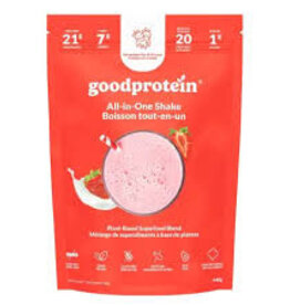 Good Protéine Good Protein - Poudre de protéine, Fraise et Crème(440g)