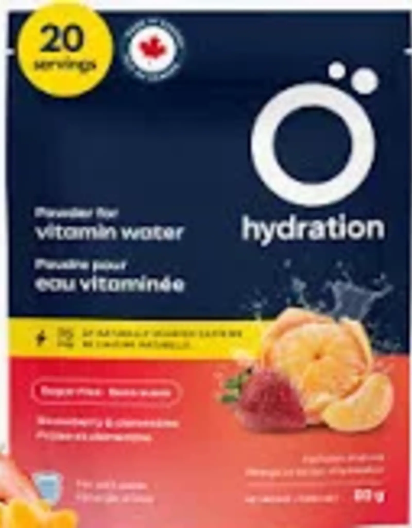 O hydratation O Hydratation - Fraise - Clémentine (100g)