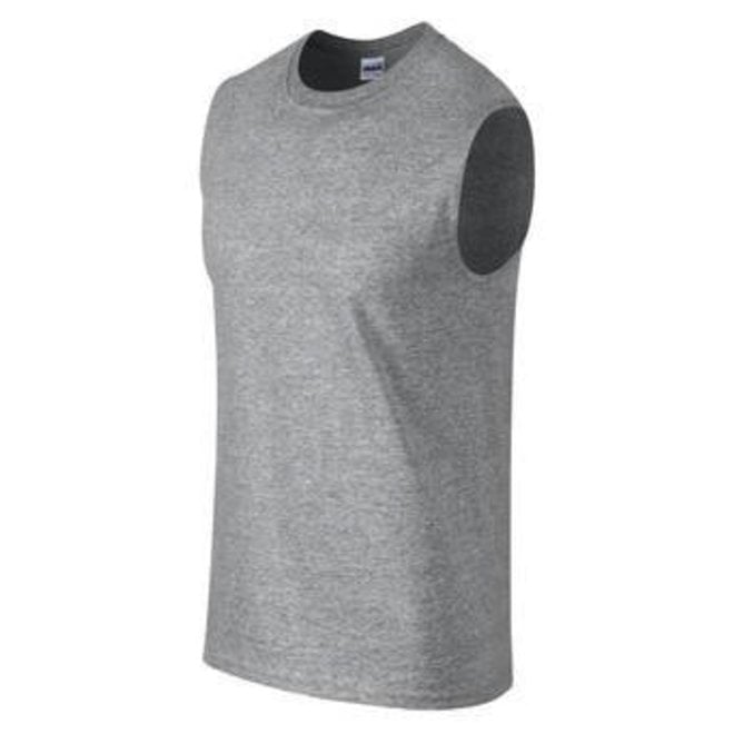 Gildan Ultra Cotton - Sleeveless T-Shirt 2700 (S / Sport Grey