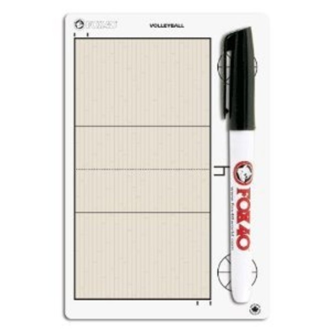 Pro Pocket Coaching Board - Volleyball