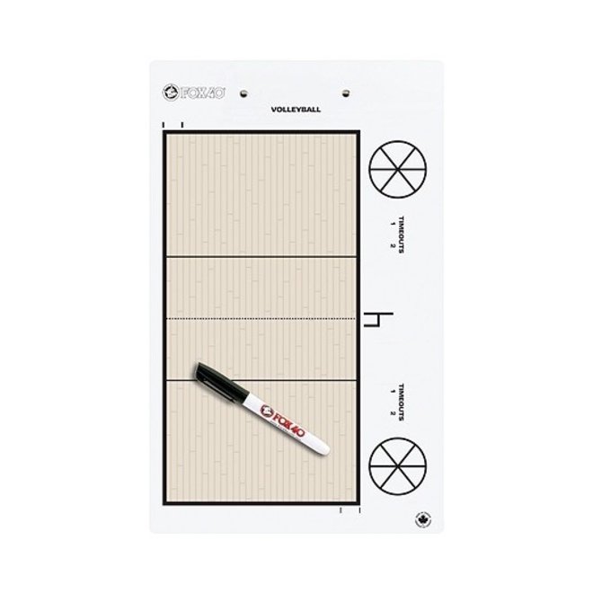 Pro Coaching Clip Board - Volleyball