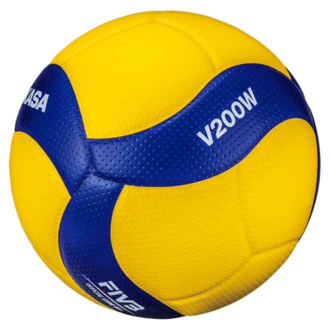 V200W Mikasa Official FIVB Micro-Fibre Indoor Volleyball - Official Size 5