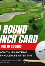 2025 10 Round Punch Card