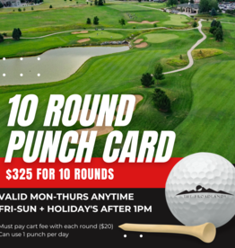 2025 10 Round Punch Card