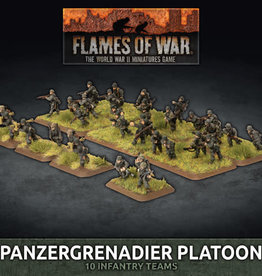 Battlefront Miniatures Flames of War: German: Panzergrenadier Platoon