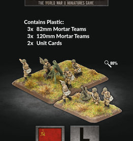 Battlefront Miniatures Flames of War: Soviet: 82mm and 120mm Mortar Company