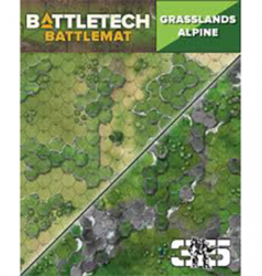 Catalyst Game Labs Battletech: Battlemat: Alpine/Grasslands C