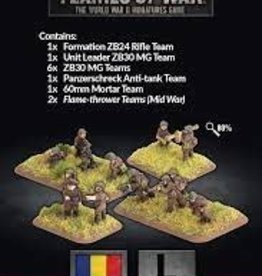 Flames of War: Romanian: Infantrie (Puscasi) Platoon with 4 Rifle squads (New)