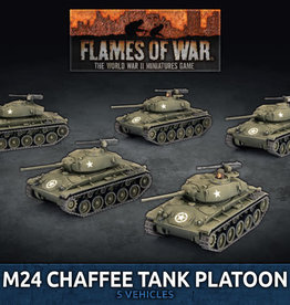 Flames of War: American: M24 Chaffee Tank Platoon