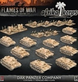 Flames of War: Mid War - German Afrika Korps Army: Dak Panzer Company