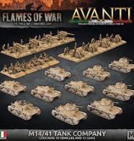 Flames of War: Mid War: Italian: Avanti Army Deal: M14/41 Tank Company