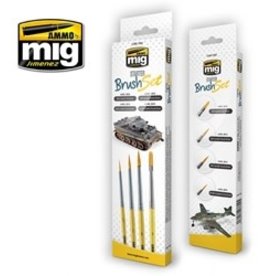 Ammo MIG: Starter Brush Set (New)