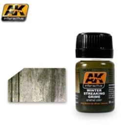 AK-Interactive Weathering Effects: Streaking Grime  for Winter Vehicles (New)