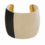 Eklexic 2" XL Domed Cuff Gold