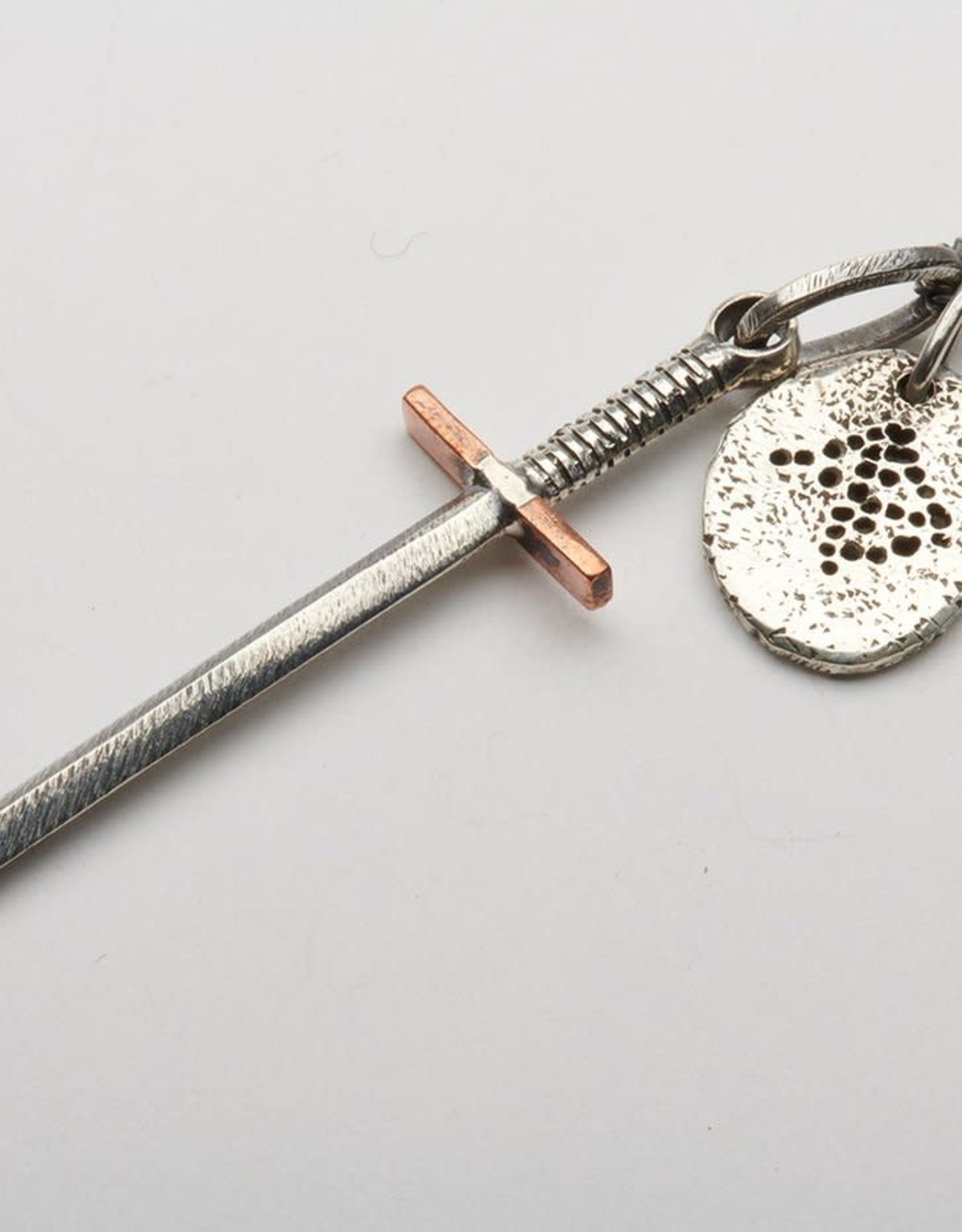 Copper Sword /& Cauldron necklace