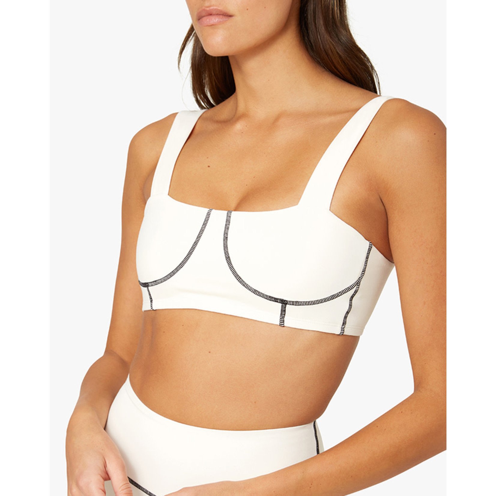Shop WeWoreWhat Off White Corset Top
