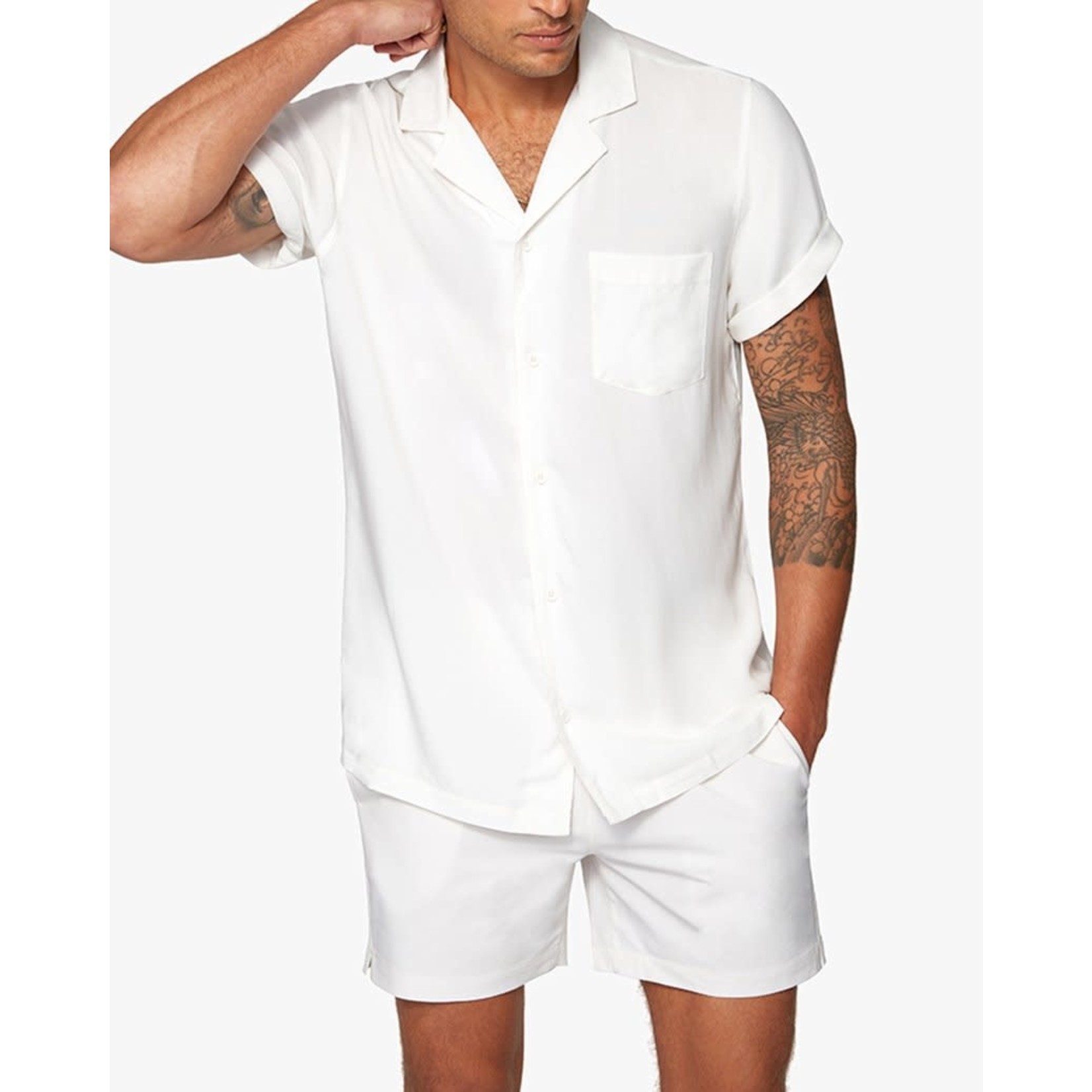 Boyfriend Shirt - Wyld Blue Aspen