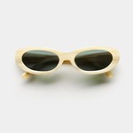Wyld Blue Vehla Willow Creme/Olive Sunglasses