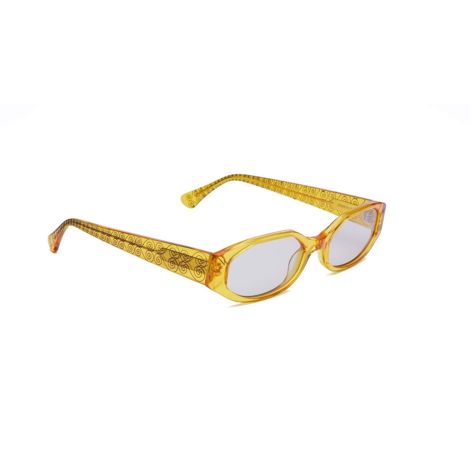 Nessy Khem Capuccin Yellow Sunglasses