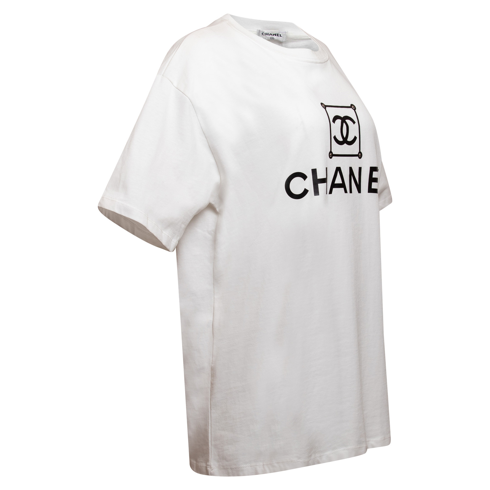 Chanel  White Embellished Monte Carlo TShirt  VSP Consignment
