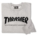 Thrasher THRASHER SKATE MAG CREW GREY