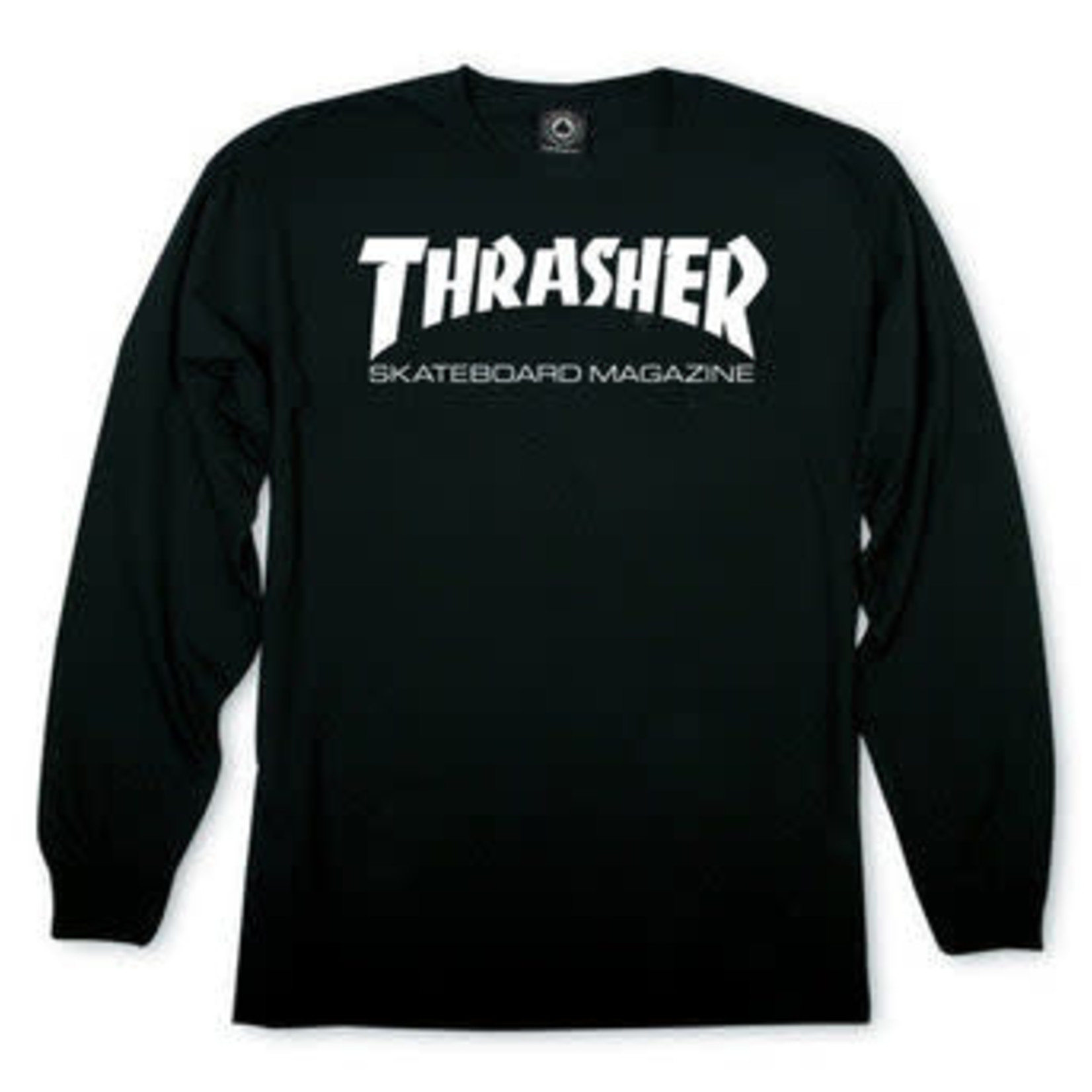 Thrasher THRASHER SKATE MAG L/S TEE BLK