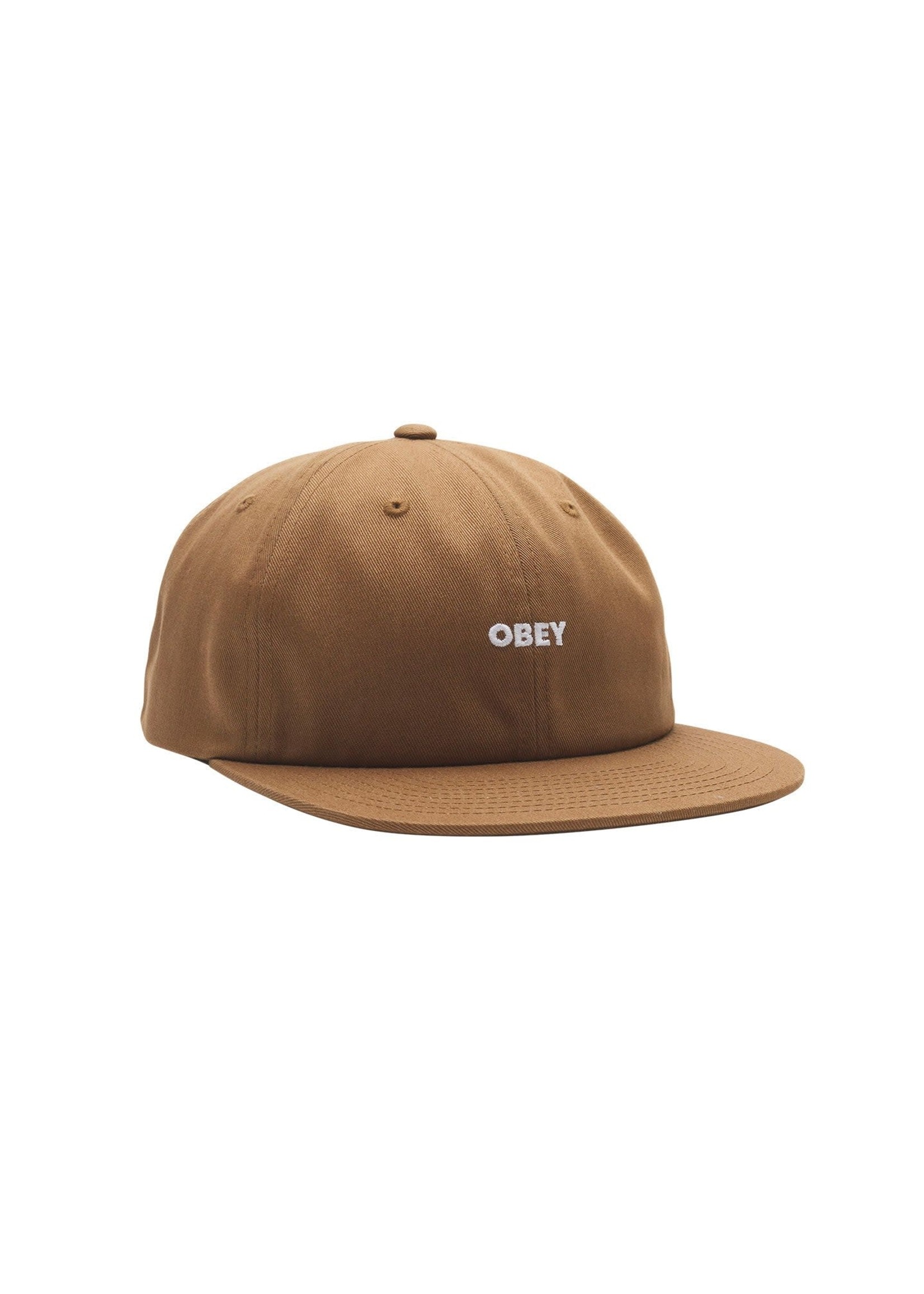 OBEY OBEY BOLD TWILL 6 PANEL BRS