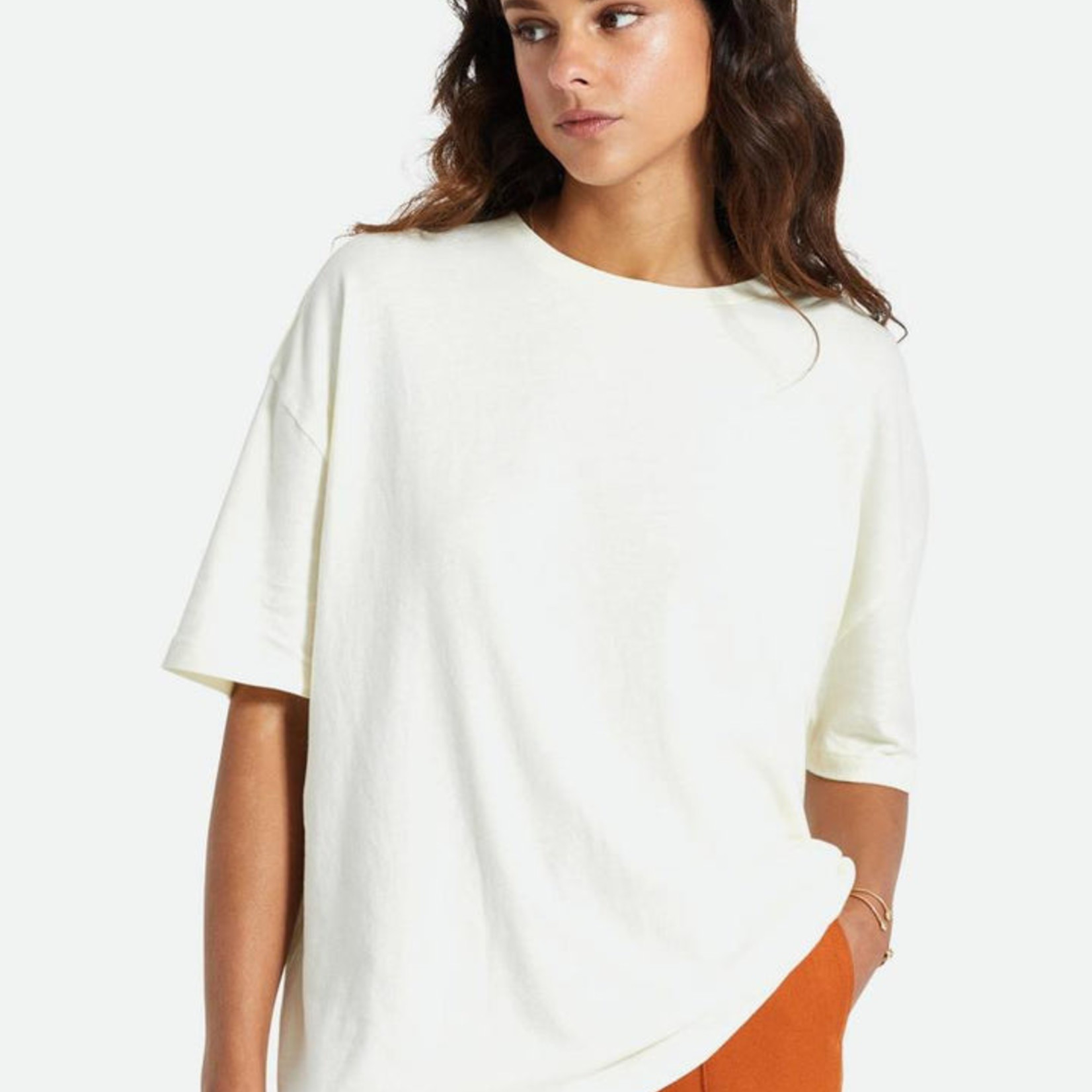 Brixton Brixton Oversized BF Tee Dove