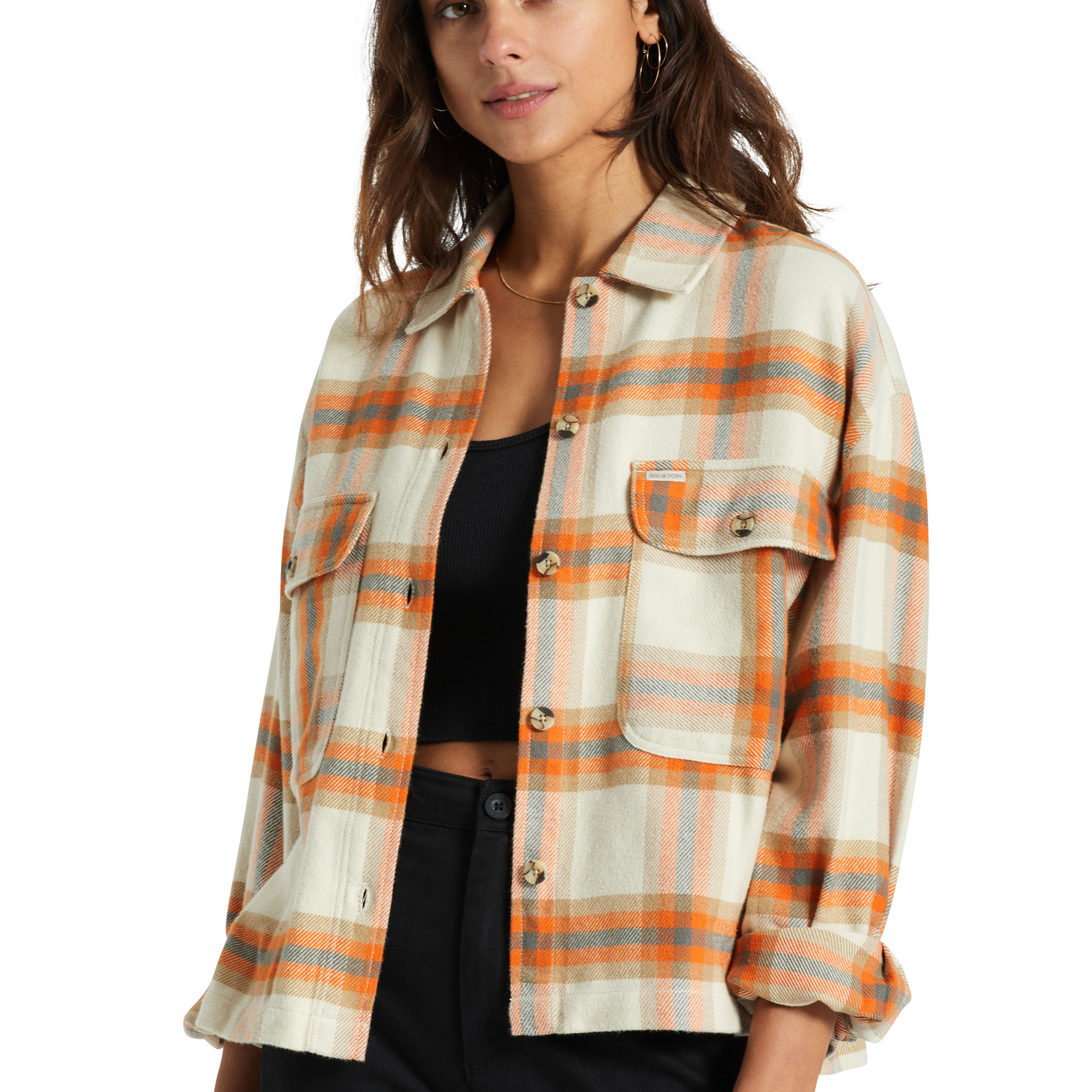 Brixton BRIXTON W BOWERY L/S FLANNEL MOJAVE