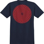 Spitfire Spitfire Classic Swirl SS Tee Navy w/Red