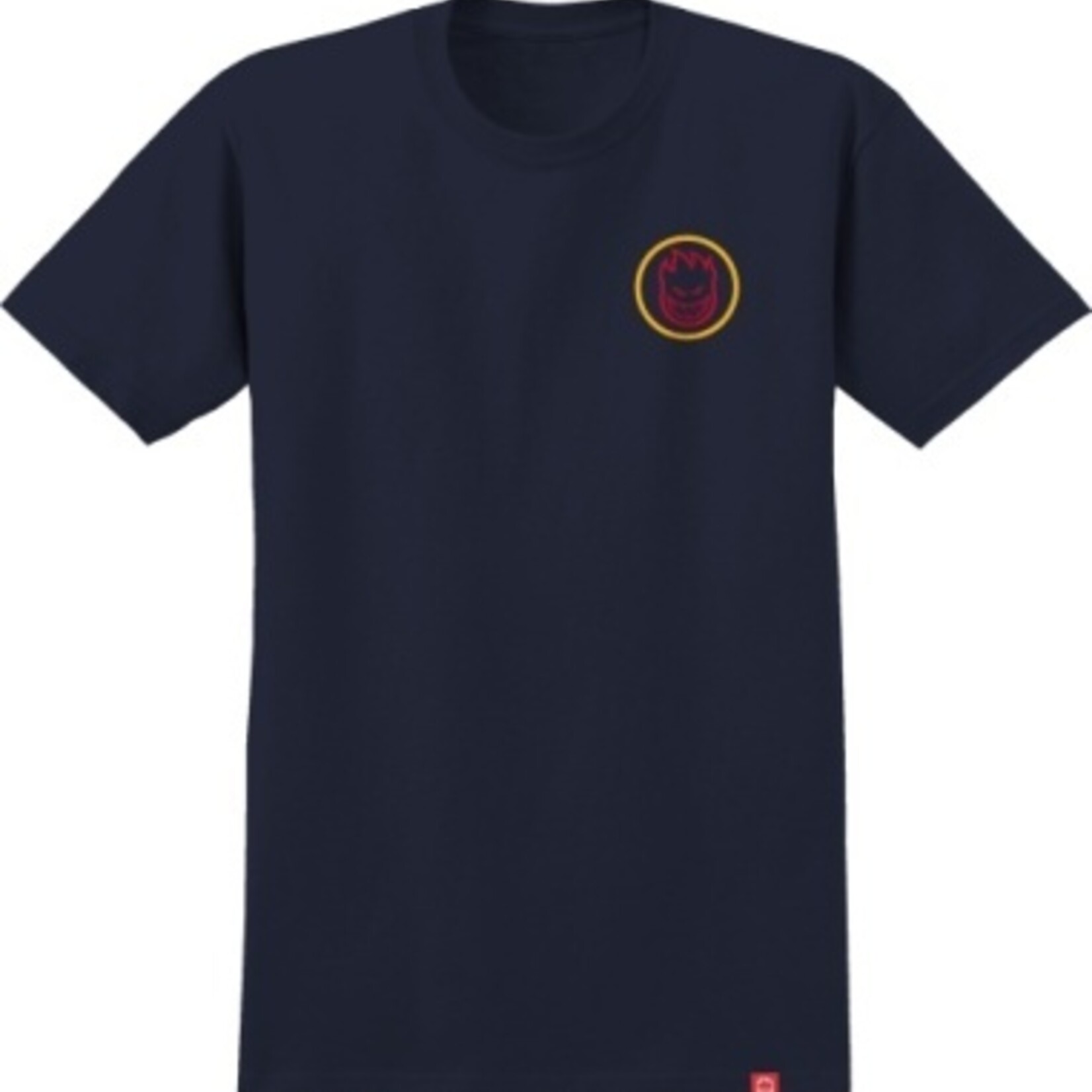 Spitfire Spitfire Classic Swirl SS Tee Navy w/Red