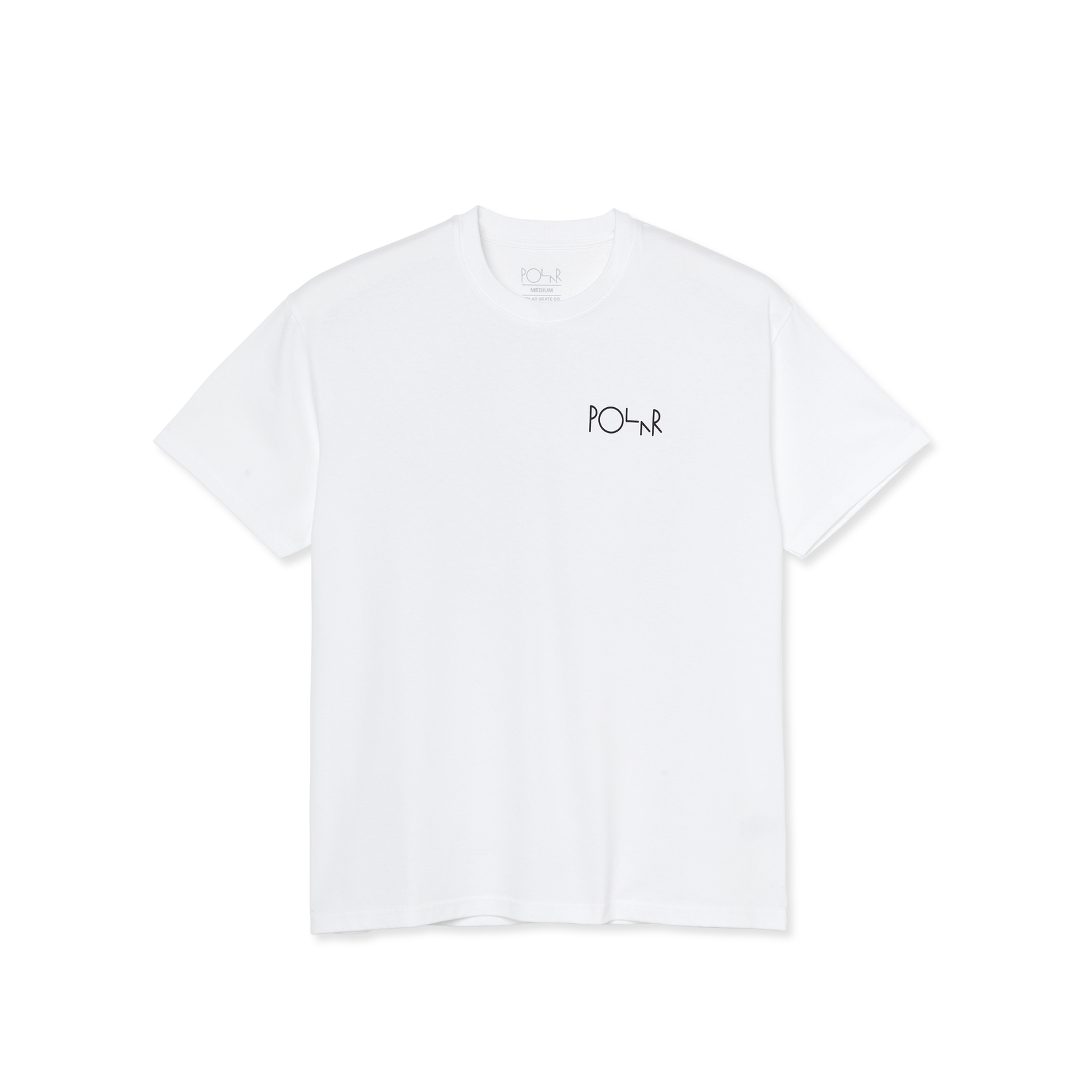 Polar Polar Stroke Logo Tee White