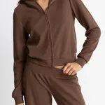 Rhythm Rhythm Light Layers Zip Chocolate