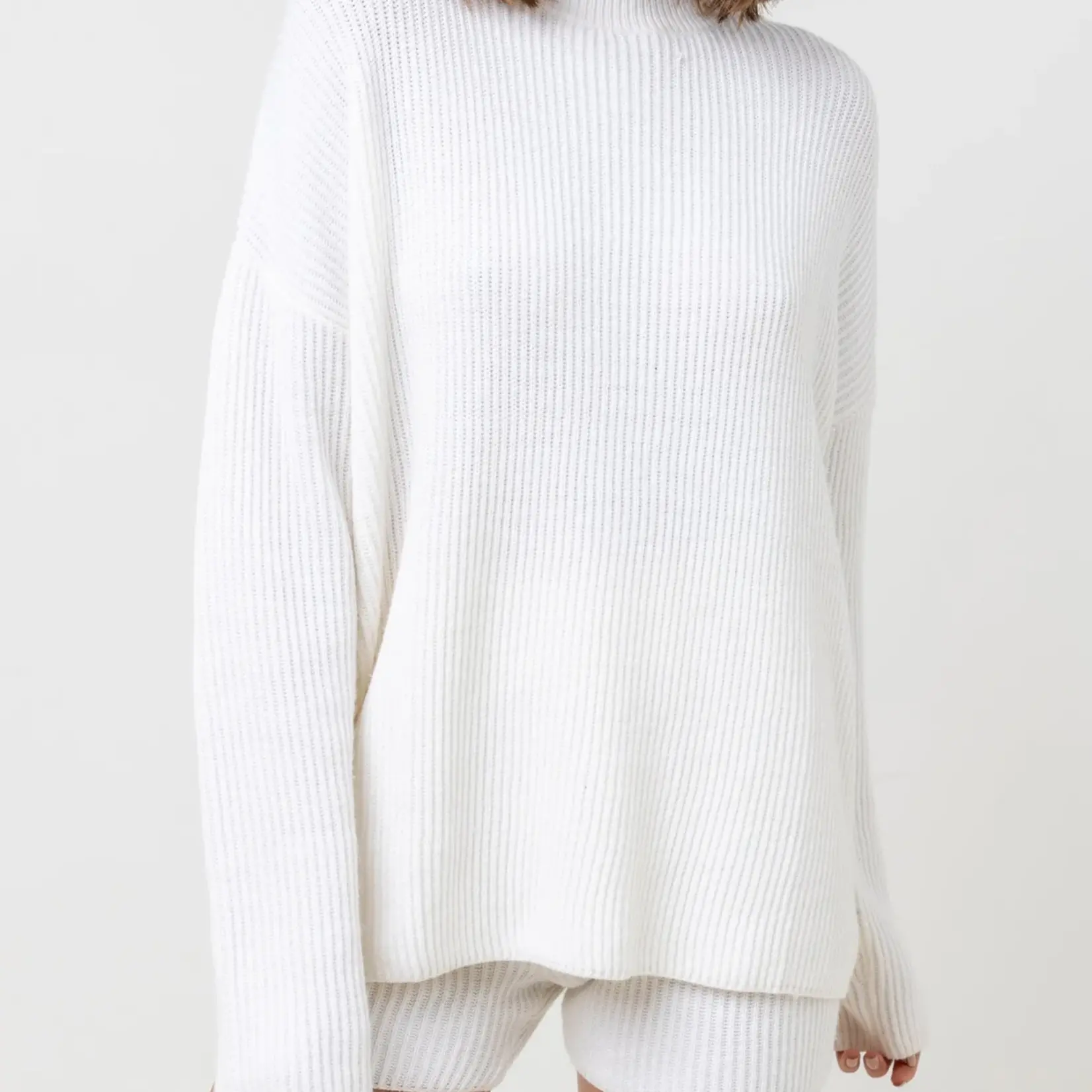 Rhythm Rhythm Classic Knit Jumper Cream