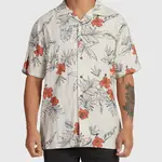 RVCA Hand Drawn Woven Shirt- Bone