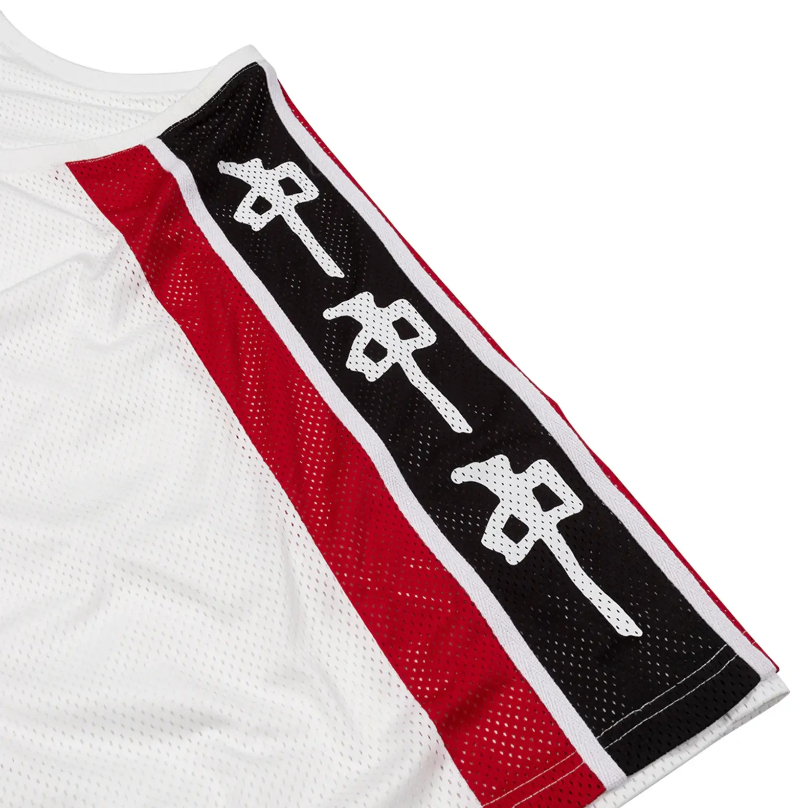 RDS RDS Mesh Tank Five - White/Red/Black