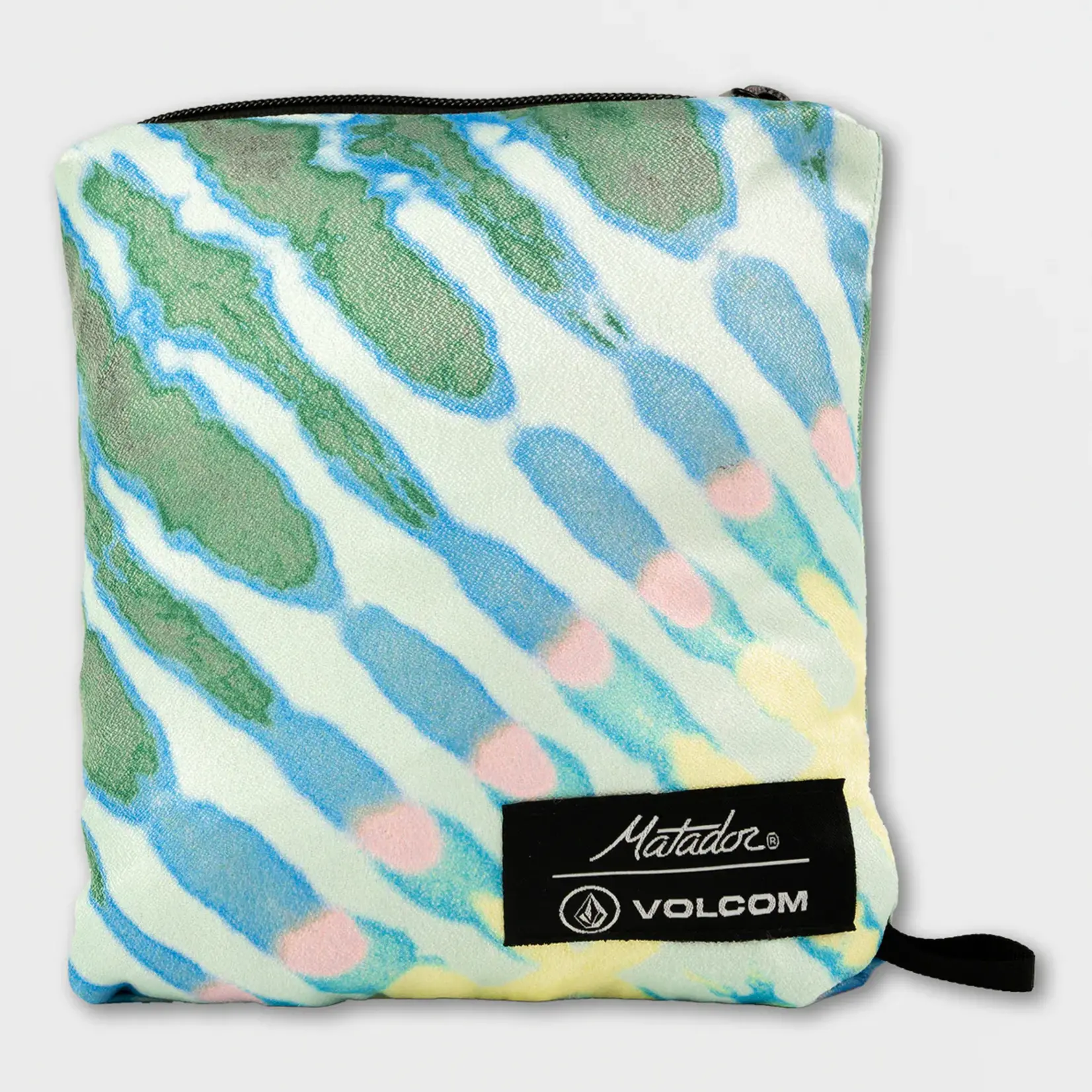 Volcom Volcom Packable Towel Poncho - Tie Dye