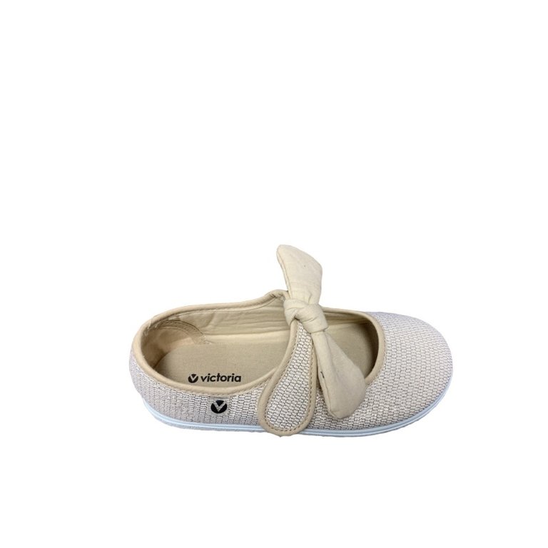 Victoria Shoes Victoria Canvas Bow Shoe