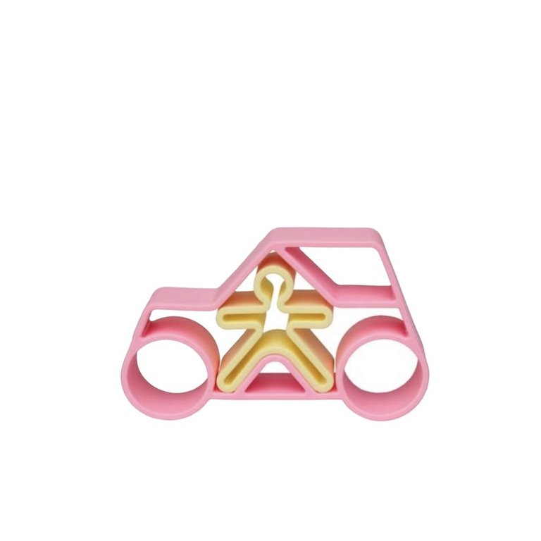 Dena Pastel Car & Kid - Pink