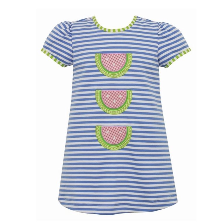 Claire and Charlie Watermelon Blue Knit Dress