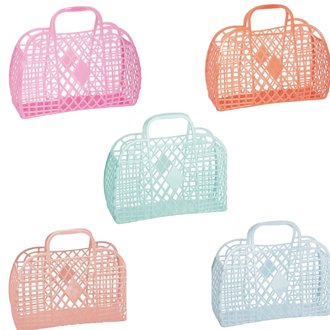 SunJellies Retro Basket Large SunJellies Retro Basket Large