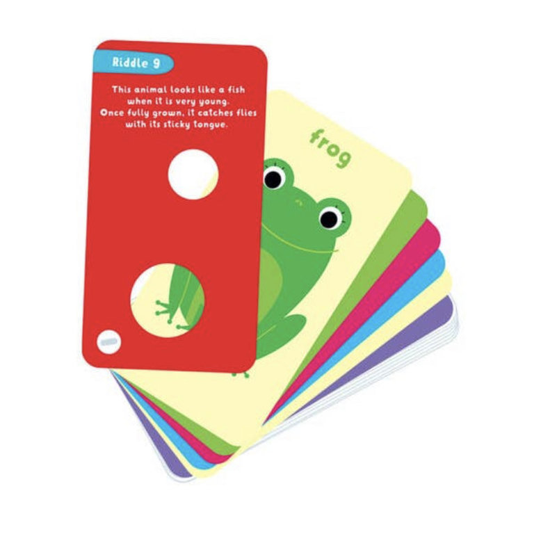 Banana Panda Peek-a-Boo Riddle Cards