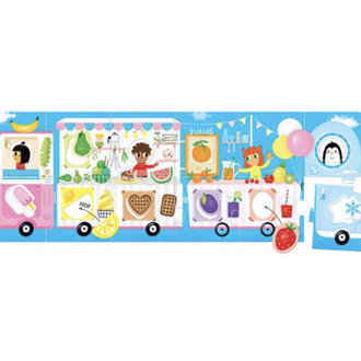 Banana Panda Make-a-Match Puzzle Food Truck