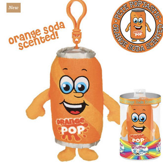 Bearington Collection Pete Poptastic Orange Soda Scented Backpack Clip