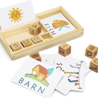 Toy Life Wooden Matching Letter Game